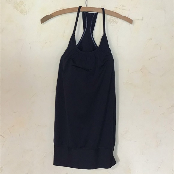 lululemon athletica Tops - LULULEMON NO LIMITS TANK TOP BLACK YOGA